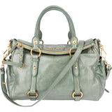 Miu Miu Leather Classic City Handbag