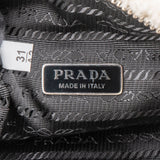 Prada White Terry Re- Edition Handbag