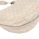 Gucci Leather GG Monogram Hobo Bag