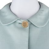 Prada Bleu Viscose Jacket (DE34 / IT40)