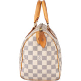 Louis Vuitton Damier Azur Speedy 25 Handbag