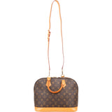 Louis Vuitton Canvas Monogram Alma PM Handbag