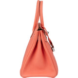 Hermès Crevette Taurillon Clemence Leather Birkin 30 Handbag