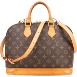 Louis Vuitton Canvas Monogram Alma PM Handbag