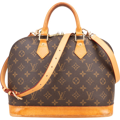 Louis Vuitton Canvas Monogram Alma PM Handbag