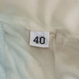 Prada Bleu Viscose Jacket (DE34 / IT40)