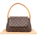 Louis Vuitton Canvas Monogram Looping PM Shoulder Bag - vintageandkickz