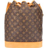 Louis Vuitton Canvas Monogram Sac Noe Grande Shoulder Bag