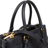 Prada Black Saffiano Leather Galleria Handbag