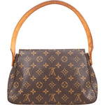 Louis Vuitton Canvas Monogram Looping PM Shoulder Bag - vintageandkickz