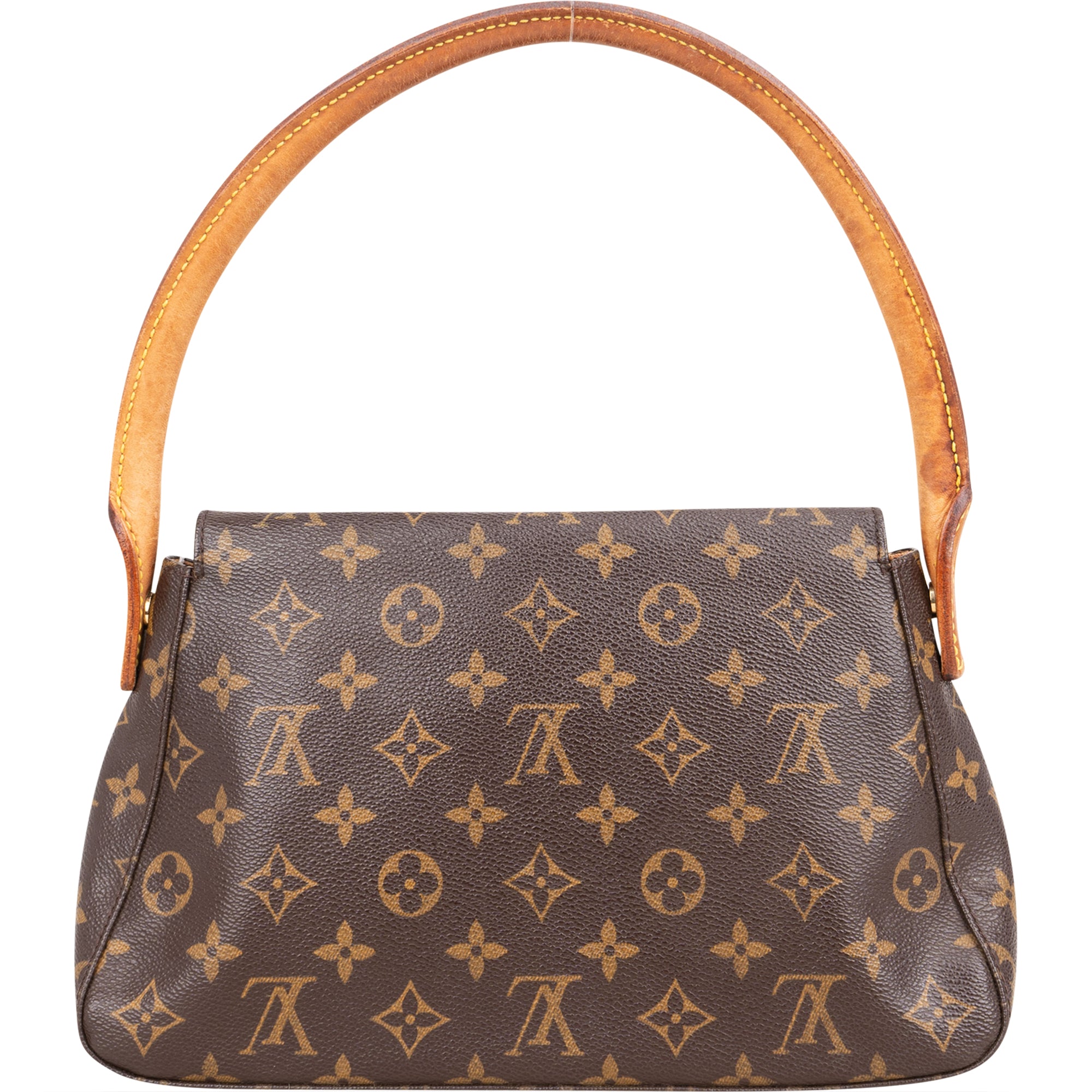Louis Vuitton Canvas Monogram Looping PM Shoulder Bag - vintageandkickz