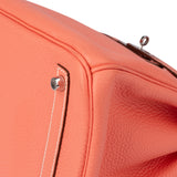 Hermès Crevette Taurillon Clemence Leather Birkin 30 Handbag