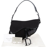 Christian Dior Classic Noir Saddle Handbag