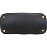 Prada Black Saffiano Leather Galleria Handbag