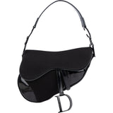 Christian Dior Classic Noir Saddle Handbag