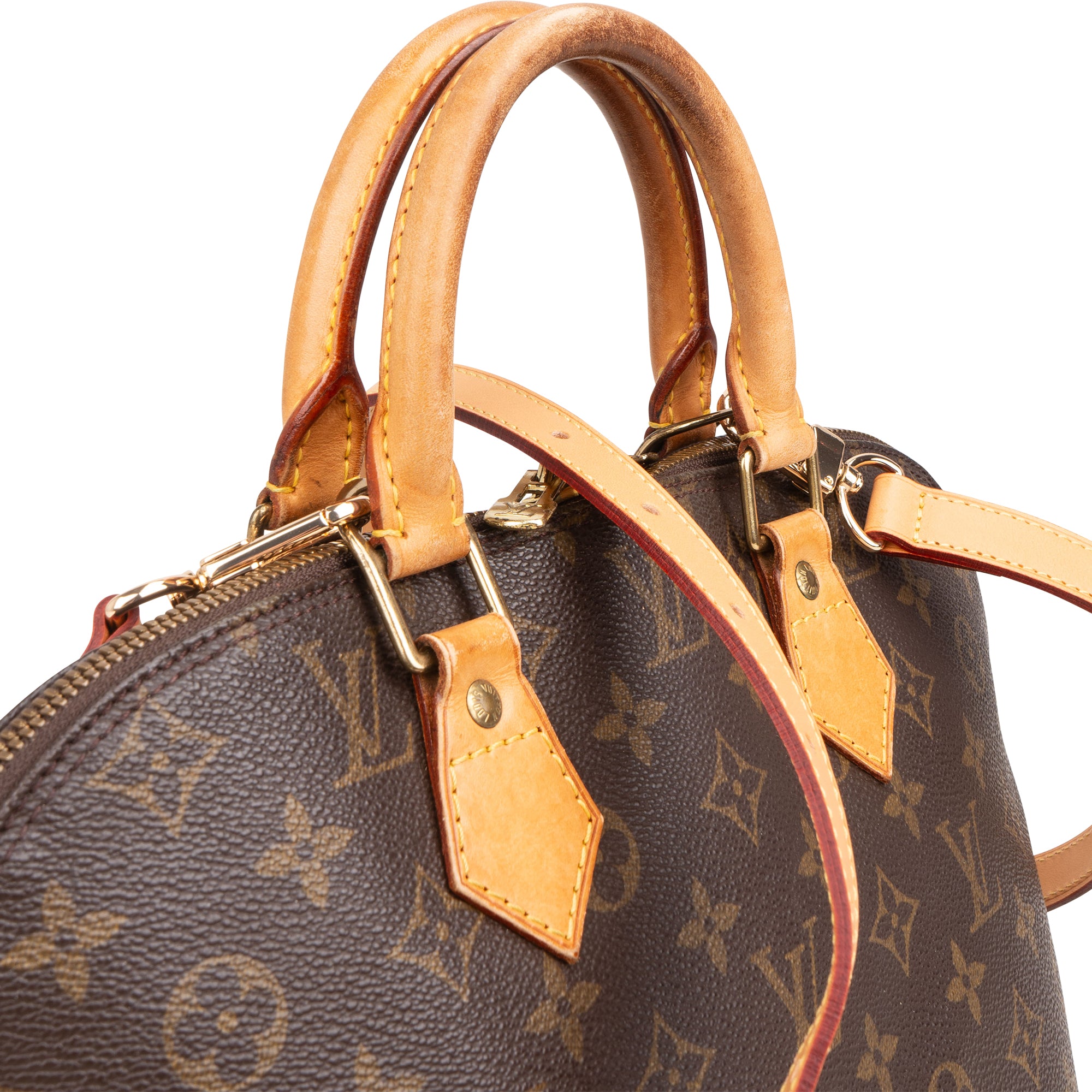 Louis Vuitton Canvas Monogram Alma PM Handbag - vintageandkickz