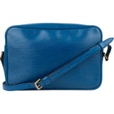 Louis Vuitton Bleu Epi Leather Trocadero 28 Crossbody Bag