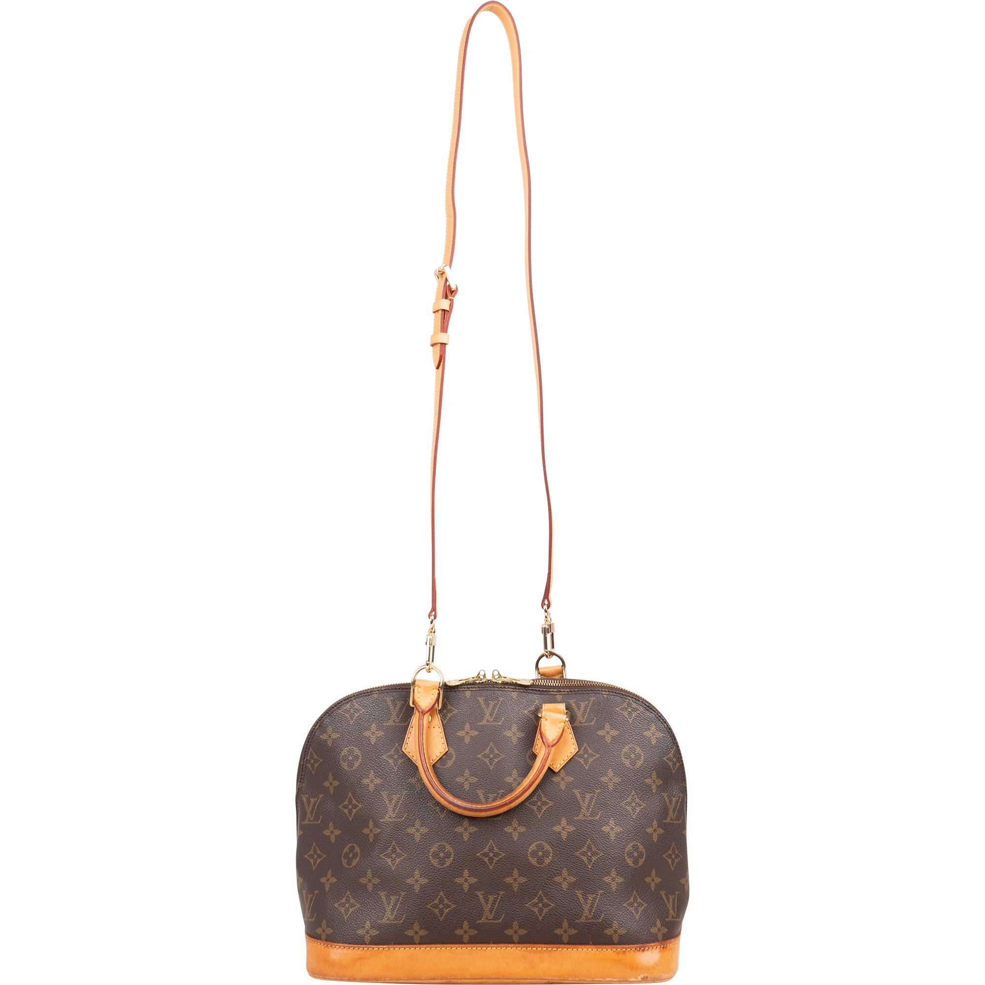 Louis Vuitton Canvas Monogram Alma PM Handbag - vintageandkickz