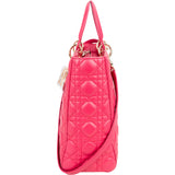 Christian Dior Quilted Leather City Handbag