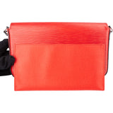 Louis Vuitton Rouge Epi Leather Felicie Crossbody Bag