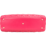 Christian Dior Quilted Leather City Handbag