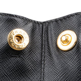 Prada Black Saffiano Leather Galleria Handbag