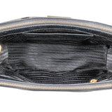Prada Black Saffiano Leather Galleria Handbag