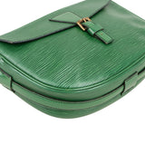 Louis Vuitton Green Epi Leather Jeune Fille MM Crossbody Bag