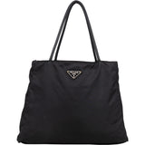 Prada Black Nylon Triangle Handbag