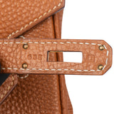 Hermès Brun Togo Leather Birkin 35 Handbag