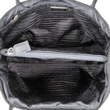 Prada Black Nylon Triangle Handbag