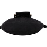 Fendi Cotton FF Buckle Micro Croissant Handbag