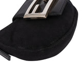 Fendi Cotton FF Buckle Micro Croissant Handbag