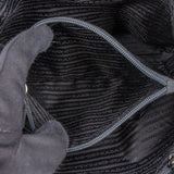 Prada Black Nylon Triangle Handbag