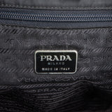 Prada Black Nylon Triangle Handbag