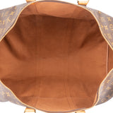 Louis Vuitton Monogram Canvas Keepall 55 Bandoulière Travel Bag