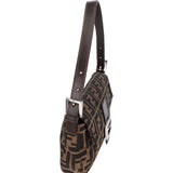 Fendi FF Monogram Baguette Handbag