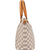 Louis Vuitton Damier Azur Monogram Saleya PM Handbag