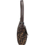 Fendi FF Monogram Baguette Handbag