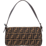 Fendi FF Monogram Baguette Handbag