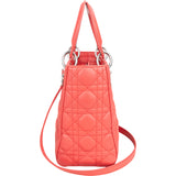 Christian Dior Quilted Leather Lady Dior Handbag