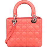 Christian Dior Quilted Leather Lady Dior Handbag