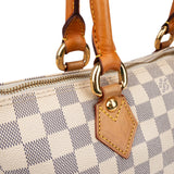 Louis Vuitton Damier Azur Monogram Saleya PM Handbag