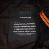 Zegna Black Jersey Casual Pants (50)