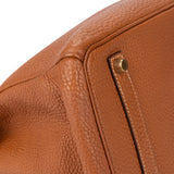 Hermès Brun Togo Leather Birkin 35 Handbag
