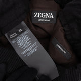 Zegna Black Jersey Casual Pants (50)