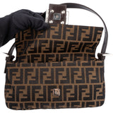 Fendi FF Monogram Baguette Handbag