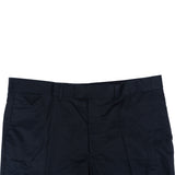 Louis Vuitton Navy Cotton Trousers (48)