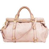 Miu Miu Classic Leather City Handbag