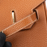 Hermès Brun Togo Leather Birkin 35 Handbag